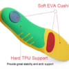 1 (9) 3-Layer EVA Cushion TPU High Arch Support Orthopedic Insole