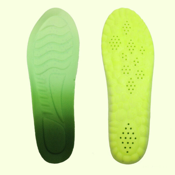 1784274321346201 High Running Athletic Gel Insoles Super Soft PU Foam Cuttable Plantar Fasciitis Strong Arch Support 5D Sports Unisex