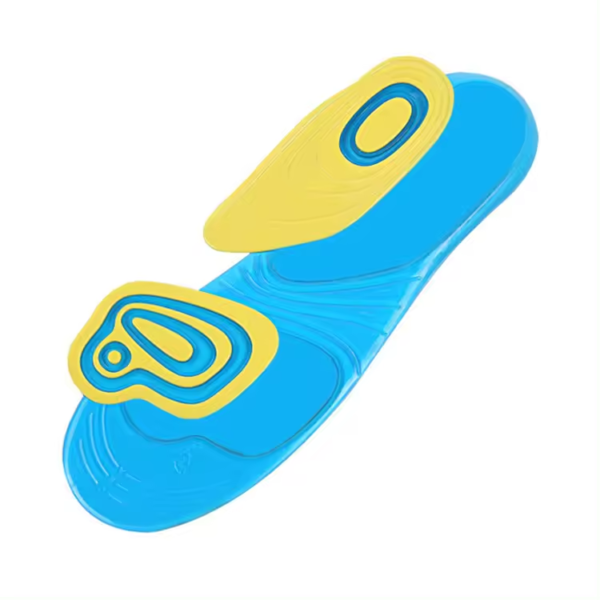 2affdaa29447c7d9f929e2dc047666a3 Men and Women Sports Soft Shock-absorbing Breathable Non-slip Basketball Silicone Massage Insole