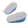3208ad7647808dff30893d53b819a609 Unisex Height Increase Insoles PU Gel Foam Mesh Textile Breathable Heel Cushions 1.5cm 2.5cm 3.5cm 2-Piece Shoe Inserts