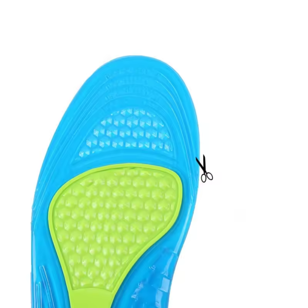 3A0AB9F165747E879B3A79BD6937E3E9 Men's and Women's Soft and Comfortable Shock-absorbing Plantar Fasciitis TPE Basketball Sports Massage Gel Insoles