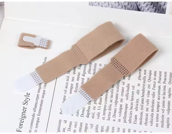 Adjustable Day and Night Bandage Elastic Fabric Toe Overlap Hallux Valgus Bunion Corrector Finger Splint Toe Separator