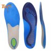 PU Foam Soft and Comfortable Shock Absorption Orthopedic Plantar Fasciitis TPU Arch Support Insole
