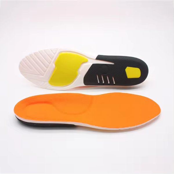 72617b25a159f48ff2ab14e613c8dc08 3 Layers Shock Absorption Sports Running Basketball PU Orthotic Plantar Fasciitis Arch Support Insoles
