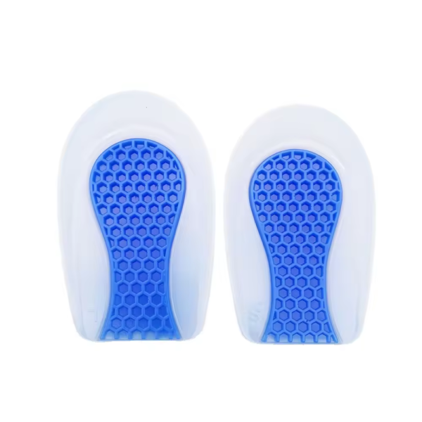 Honeycomb Heel Pain Relief Pad U-shaped Invisible Cups Sports Heightened Insole Silicone Heel Cushion