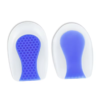 Honeycomb Heel Pain Relief Pad U-shaped Invisible Cups Sports Heightened Insole Silicone Heel Cushion