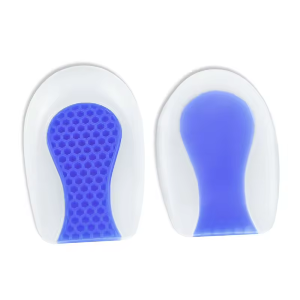 Honeycomb Heel Pain Relief Pad U-shaped Invisible Cups Sports Heightened Insole Silicone Heel Cushion