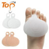 Foot Care Insole Gel Material Metatarsal Pad Single Hole Forefoot Pad