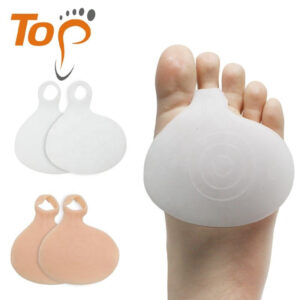 Dongguan-Topinsole-Commodity-Limited (1) Foot Care Insole Gel Material Metatarsal Pad Single Hole Forefoot Pad
