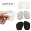 Women's Invisible Half-Size Insoles High Heels Anti-Slip Gel Forefoot Pads