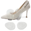 Ladies Thickened High Heel Anti-Pain Transparent Gel Non-Slip Massage Insole Forefoot Pad