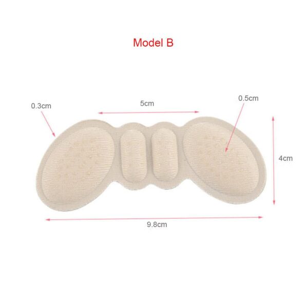 Fits Loose Shoes Blister Protector Pad Back Insert Grip Heel Cushion Pads Self Adhesive Heel Pad
