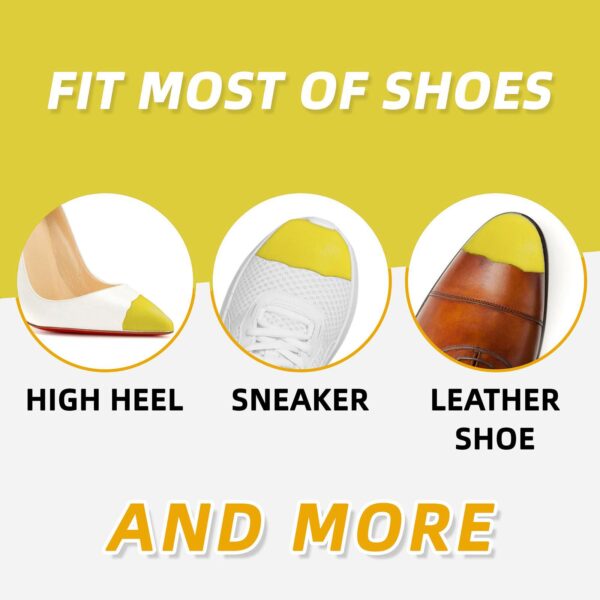 Dongguan-Topinsole-Commodity-Limited Half-Size Insoles Inserts for Loose Shoe, Toe Cushion Fillers Make Shoes Fit, Toe Pug Adjust Shoe Too Big Shoe Filler