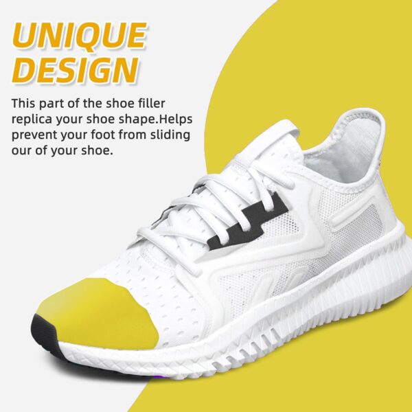 Dongguan-Topinsole-Commodity-Limited (2) Half-Size Insoles Inserts for Loose Shoe, Toe Cushion Fillers Make Shoes Fit, Toe Pug Adjust Shoe Too Big Shoe Filler
