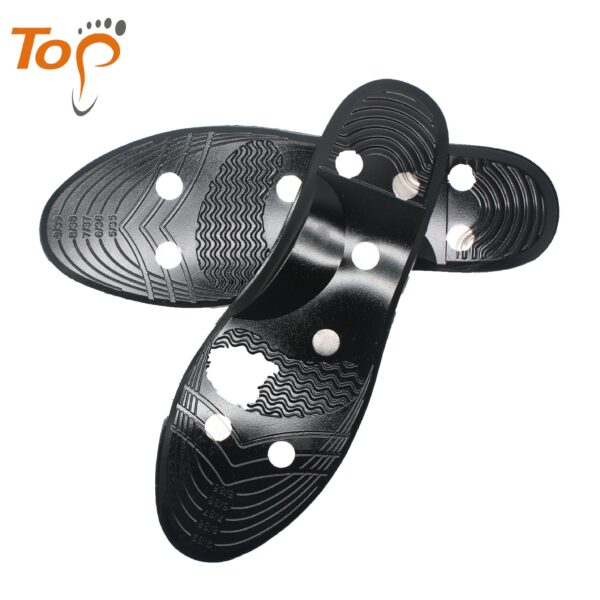 Wholesale Customized Comfortable Anti-fatigue Arch Support Gel Magnet Massage Insoles