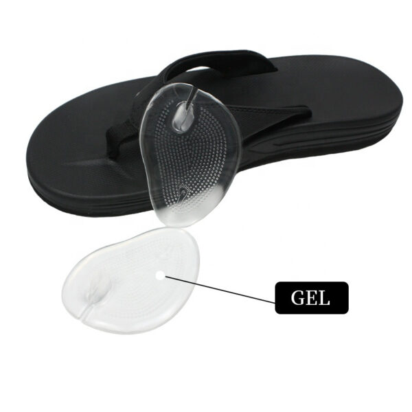 Wholesale Custom China Insole Gel Anti-Wear Anti-Skid Forefoot Pads Flip Flops