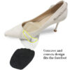 Women's Invisible Half-Size Insoles High Heels Anti-Slip Gel Forefoot Pads