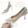 Ladies Thickened High Heel Anti-Pain Transparent Gel Non-Slip Massage Insole Forefoot Pad