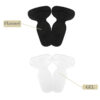 Anti-Slip High Heel Cushion Inserts Soft Silicone Gel Heel Grips for Loose Shoes Heel Blister Protection