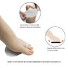 Foot Care Insole Gel Material Metatarsal Pad Single Hole Forefoot Pad