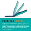 All Day Standing Work Flexible Plantar Fasciitis Pain Relief Orthotic Arch Support Insoles