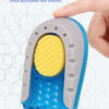Dongguan-Topinsole-Commodity-Limited (28) Free Sample comfort Gel Height Insole Breathable Invisible Heel Cup Heel Cushion Pads Height Increasing Insoles