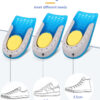 Dongguan-Topinsole-Commodity-Limited (33) Free Sample comfort Gel Height Insole Breathable Invisible Heel Cup Heel Cushion Pads Height Increasing Insoles