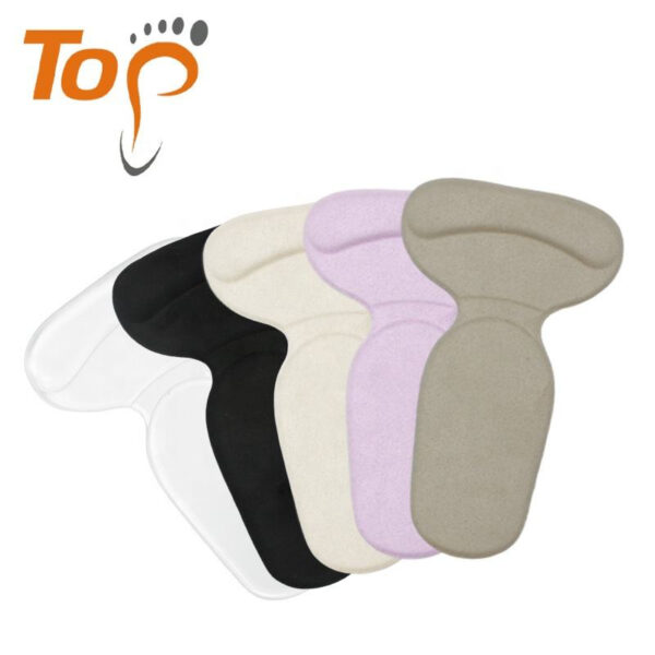 Anti-Slip High Heel Cushion Inserts Soft Silicone Gel Heel Grips for Loose Shoes Heel Blister Protection