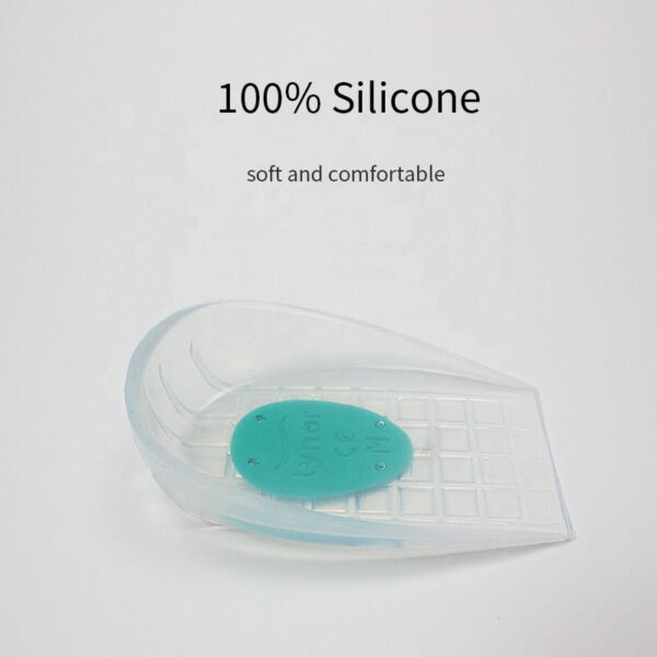 New Honeycomb Shock Absorption to Relieve Plantar Fasciitis Silicone Insoles Heel Cushion Pads