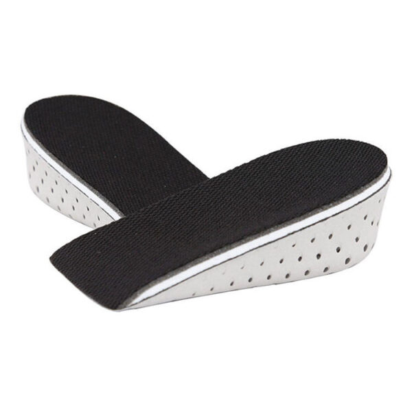 Slow Rebound Invisible Breathable EVA Half Size Heel Pad 2cm 3cm 4cm Height Increasing Insoles
