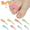 Dongguan-Topinsole-Commodity-Limited (6) New Colorful Adjustable Day and Night Bandage Toe Overlap Hallux Valgus Bunion Corrector Finger Splint Toe Separator