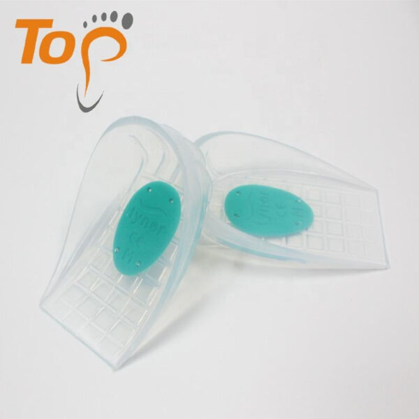 New Honeycomb Shock Absorption to Relieve Plantar Fasciitis Silicone Insoles Heel Cushion Pads