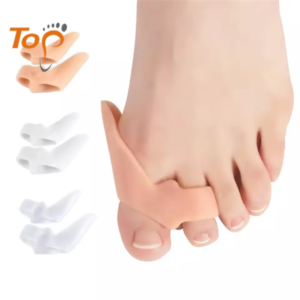 H0b518b5b0e7048389c014117788779bex Medical Gel Bunion Corrector Straighteners Hallux Valgus Orthosis Big Toe Separator
