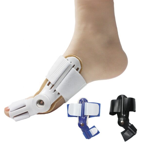 H1b2c088458ad4ae2b2f68c11126d896bd Men's and Women's Feet Straightener Adjustable Band Hallux Valgus Bunion Corrector Pedicure Big Toe Separator