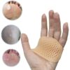 Honeycomb Silicone Gel Toe Pain Relief Guard Insole Forefoot Cushions Metatarsal Foot Pad Ball of Foot Cushion