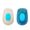Men's and Women's Gel Blue Wear-resistant Non-slip Insoles Sports Leisure Soft Basketball Shock-absorbing Heel Cushion Pads