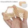 Honeycomb Silicone Gel Toe Pain Relief Guard Insole Forefoot Cushions Metatarsal Foot Pad Ball of Foot Cushion