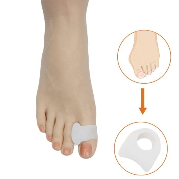 Orthotic Support for Little Toe and Thumb with Comfort Design SEBS Gel Hallux Valgus Splint