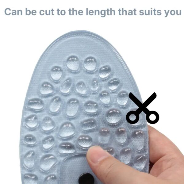 H44f0a1ce08e347f89cd8991283aaa3f99(1) New Pebble Magnet Sports Running Arch Support Insoles PU GEL Comfort Massage Insoles