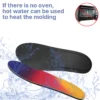 Adjustable Heated Moldable Insoles Custom Orthotics PU Eva Shoe Insoles Insert Flat Feet High Arch Orthotic Insoles