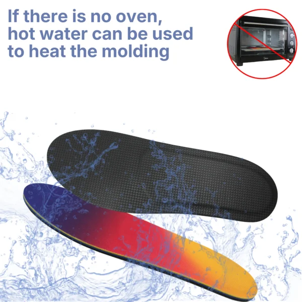 Adjustable Heated Moldable Insoles Custom Orthotics PU Eva Shoe Insoles Insert Flat Feet High Arch Orthotic Insoles