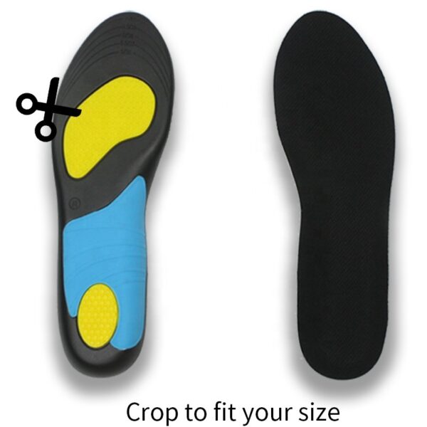 Wholesale Custom PU Soft Comfort Basketball Running TPU Cushioning Arch Support Sports Insoles