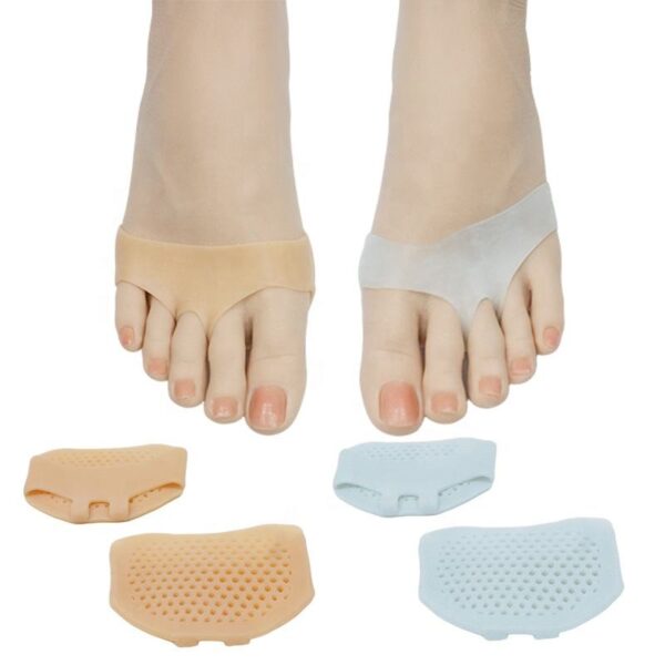 Honeycomb Silicone Gel Toe Pain Relief Guard Insole Forefoot Cushions Metatarsal Foot Pad Ball of Foot Cushion