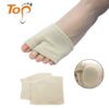 Hc81a2c9065f44cba90a1ce2ccb8d3f4c4 Thickened Forefoot Super Soft Thumb Protector Hallux Valgus Bunion Corrector Embedded Silicone Toe Separator Socks Forefoot Pad