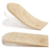 Hcb7cde4e3eb1401d82acd746d49b422bb Unisex Free Adjustment Silicone Insole Heightght Heel Pad Height Increasing Insoles for Shoe Insert