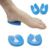 China Cheap U-Shape Shoe Insoles Height Increase Foot Care Pain Relief Sticky Heel Cups Gel Heel Pads