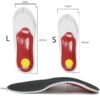 Premium Arch Support Insoles Orthotic EVA Comfort Pad for Women and Men with High Arch Flat Feet Foot Pain Relief