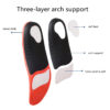 Hf6f020e59b9b4f16872bd89d98eabe19d Hot Selling Printed LOGO Sports Running Shoes Flat Feet Plantar Fasciitis Orthotics High Arch Support Insole