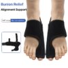 photobank (117) Adjustable Orthotic Correction Hallux Valgus Splint Separator Bunion Corrector Big Toe Separator