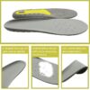 Men's and Women's Comfortable Breathable Sweat-absorbing Flat Feet Correction Arch Correction PU Foam Running Sports Insoles